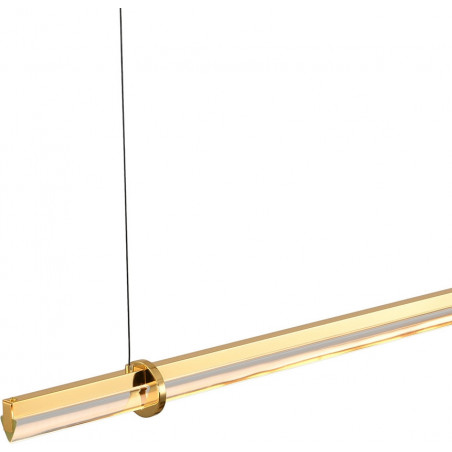 Lampa wisząca podłużna glamour Lovely LED 100cm złota Step Into Design