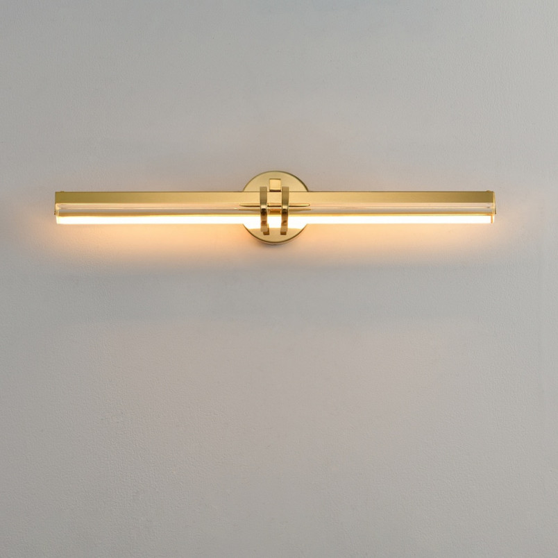Kinkiet podłużny glamour Lovely LED 58cm złoty Step Into Design