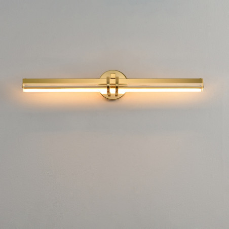 Kinkiet podłużny glamour Lovely LED 58cm złoty Step Into Design