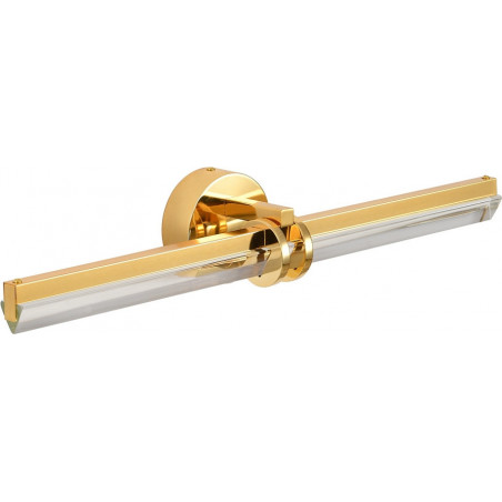 Kinkiet podłużny glamour Lovely LED 58cm złoty Step Into Design