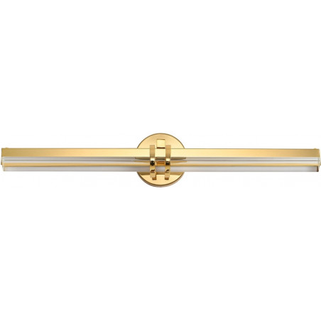 Kinkiet podłużny glamour Lovely LED 58cm złoty Step Into Design