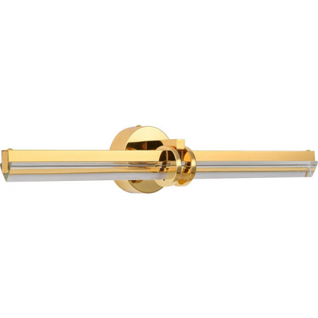 Kinkiet podłużny glamour Lovely LED 58cm złoty Step Into Design