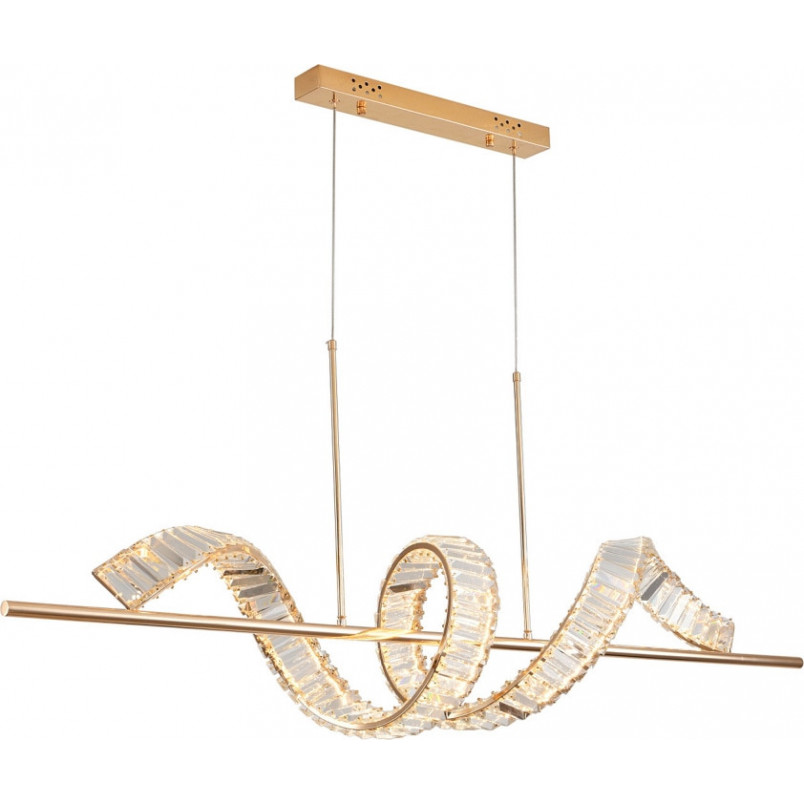 Lampa wisząca kryształowa Ritz LED 150cm złota Step Into Design Lampa wisząca kryształowa Ritz LED 150cm złota Step Into Design