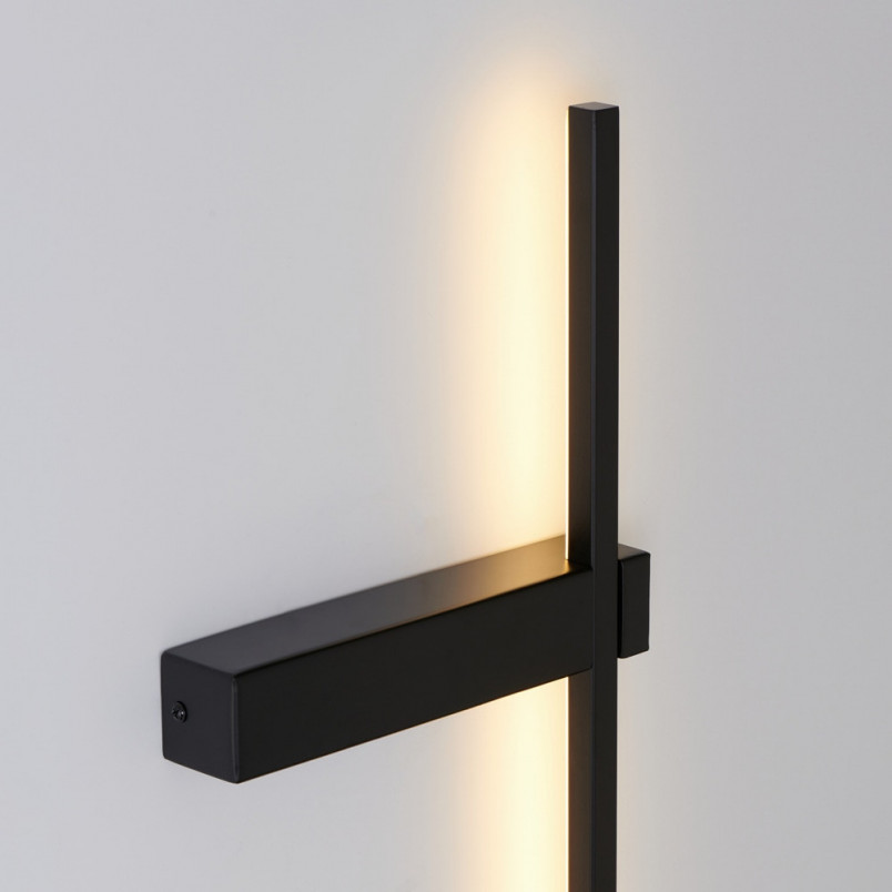 Kinkiet pionowy minimalistyczny Soul LED 60cm czarny Step Into Design