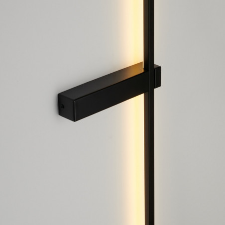 Kinkiet pionowy minimalistyczny Soul LED 90cm czarny Step Into Design