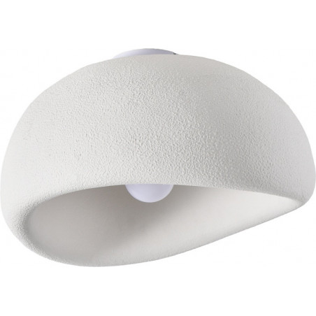 Plafon japandi Stone 40cm biały Step Into Design