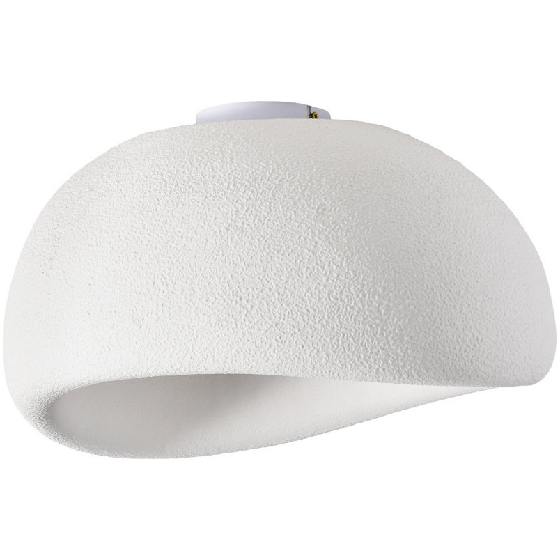 Plafon japandi Stone 40cm biały Step Into Design