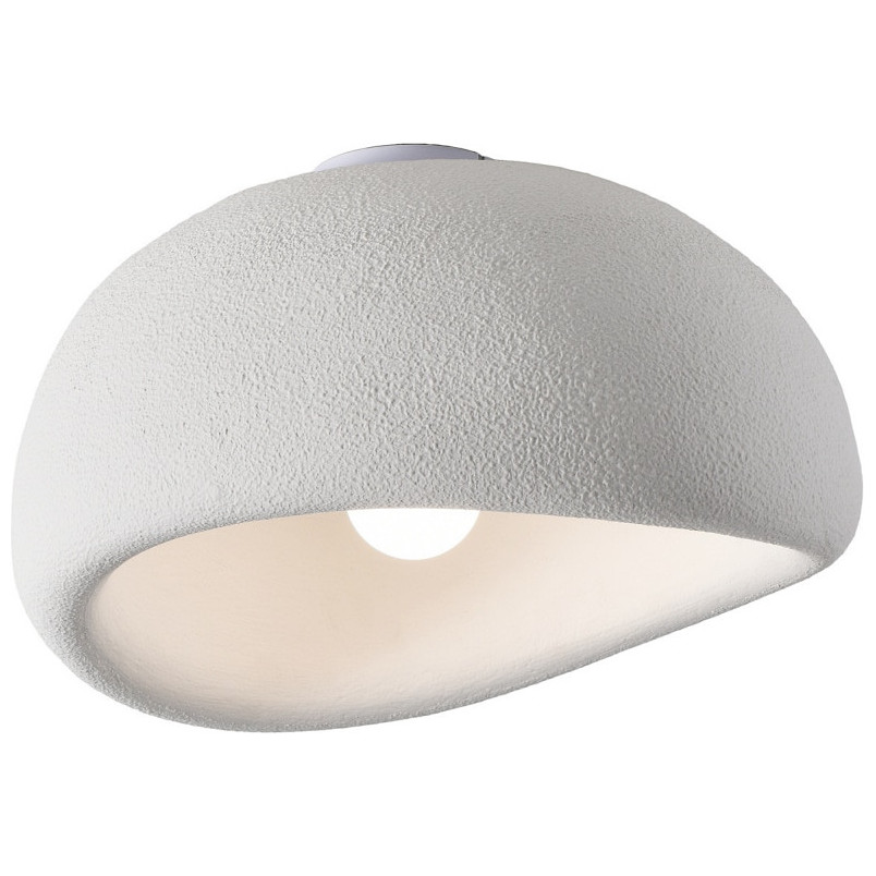 Plafon japandi Stone 50cm biały Step Into Design