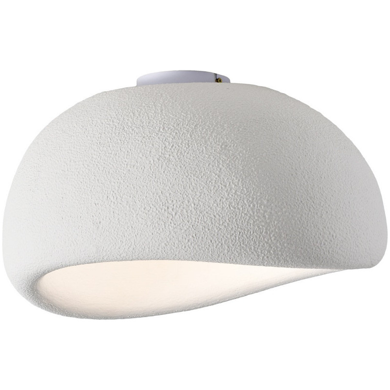 Plafon japandi Stone 50cm biały Step Into Design