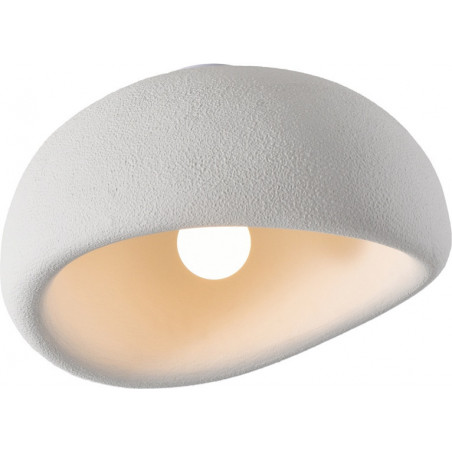 Plafon japandi Stone 50cm biały Step Into Design