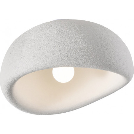 Plafon japandi Stone 50cm biały Step Into Design