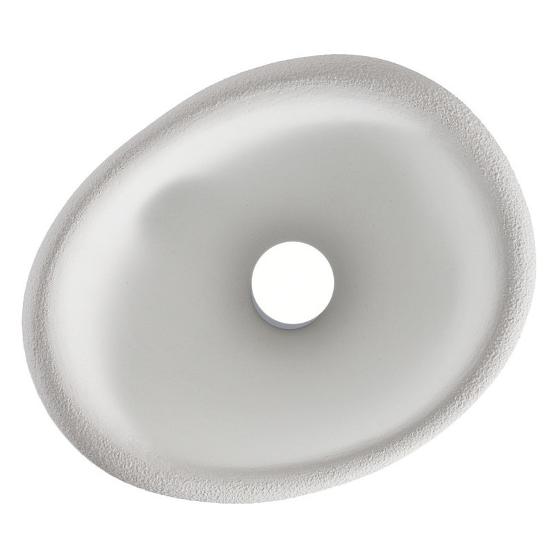 Plafon japandi Stone 50cm biały Step Into Design