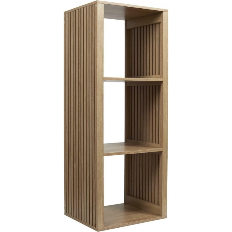 Regał stojący z lamelami Klaus 99x31cm naturalny Intesi