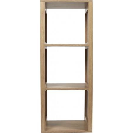 Regał stojący z lamelami Klaus 99x31cm naturalny Intesi