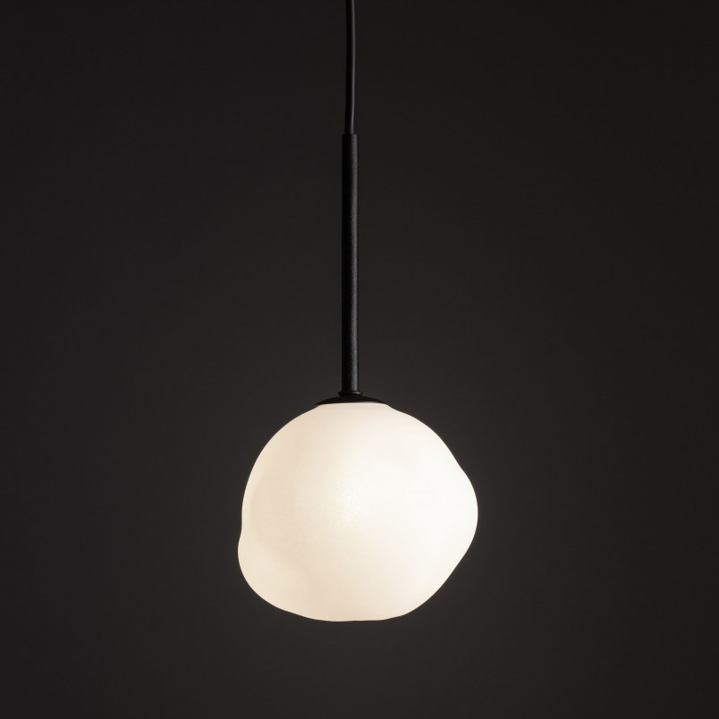 Lampa wisząca szklana Misty 15cm biała TK Lighting