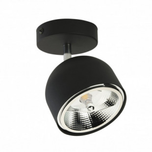 Reflektor sufitowy pojedynczy z żarówką Altea czarny TK Lighting