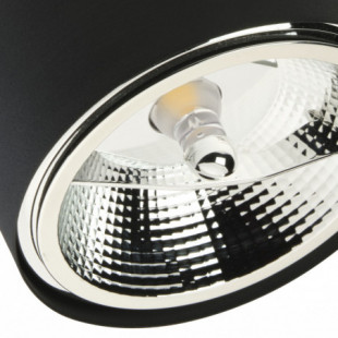 Reflektor sufitowy pojedynczy z żarówką Altea czarny TK Lighting