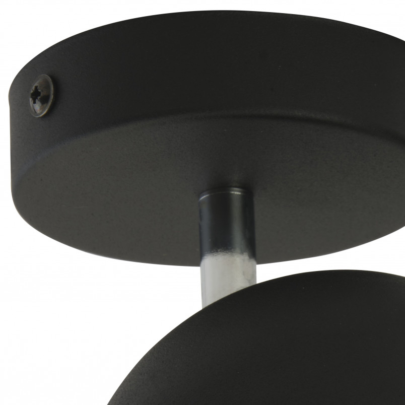 Reflektor sufitowy pojedynczy z żarówką Altea czarny TK Lighting