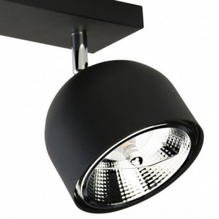 Reflektor sufitowy 2 punktowy z żarówkami Altea czarny TK Lighting