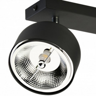 Reflektor sufitowy 2 punktowy z żarówkami Altea czarny TK Lighting