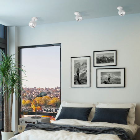 Reflektor sufitowy pojedynczy z żarówką Altea biały TK Lighting