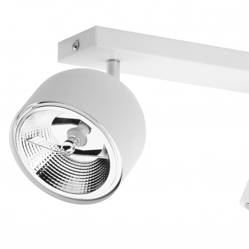 Reflektor sufitowy 3 punktowy z żarówkami Altea biały TK Lighting
