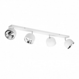 Reflektor sufitowy 4 punktowy z żarówkami Altea biały TK Lighting
