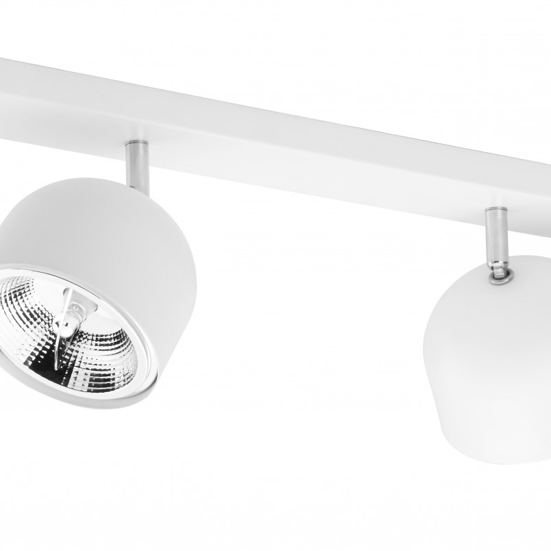 Reflektor sufitowy 4 punktowy z żarówkami Altea biały TK Lighting