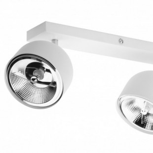 Reflektor sufitowy 4 punktowy z żarówkami Altea biały TK Lighting