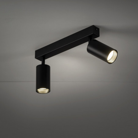 Reflektor sufitowy 2 punktowy Amis czarny TK Lighting