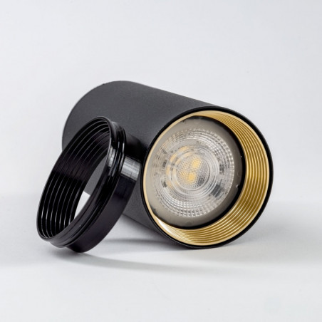 Lampa spot tuba 5,5cm Amis czarna TK Lighting
