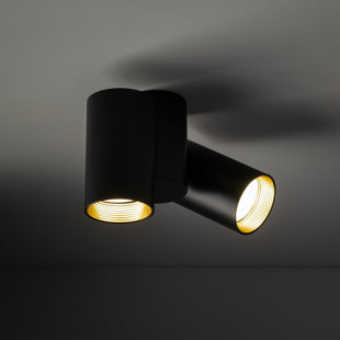 Reflektor sufitowy 2 punktowy Amis Downlight czarny TK Lighting