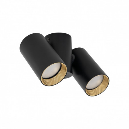 Reflektor sufitowy 2 punktowy Amis Downlight czarny TK Lighting
