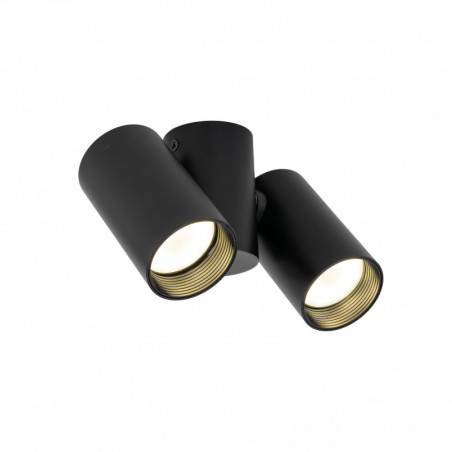 Reflektor sufitowy 2 punktowy Amis Downlight czarny TK Lighting