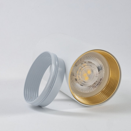 Lampa spot tuba 5,5cm Amis biała TK Lighting