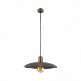 Lampa wisząca retro Astra Brown 41cm brązowa TK Lighting