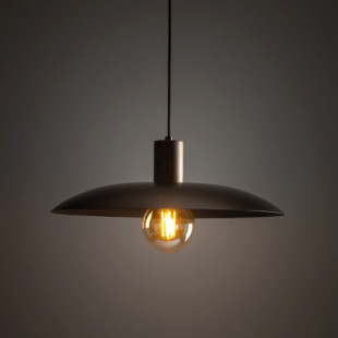 Lampa wisząca retro Astra Brown 41cm brązowa TK Lighting