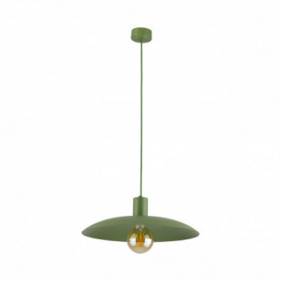 Lampa wisząca retro Astra Peapod 41cm zielona TK Lighting