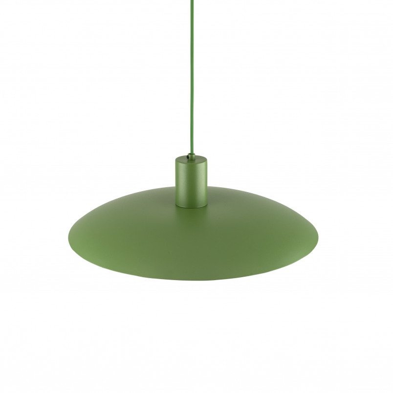 Lampa wisząca retro Astra Peapod 41cm zielona TK Lighting
