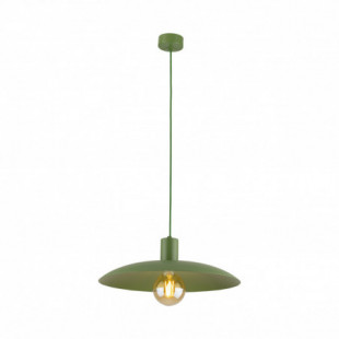 Lampa wisząca retro Astra Peapod 41cm zielona TK Lighting