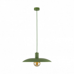 Lampa wisząca retro Astra Peapod 41cm zielona TK Lighting
