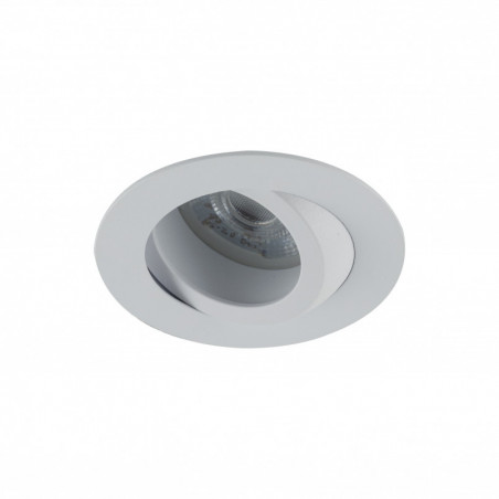 Lampa spot zewnętrzna Aura GU10 7,5cm biała TK Lighting