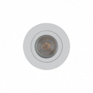 Lampa spot zewnętrzna Aura GU10 7,5cm biała TK Lighting