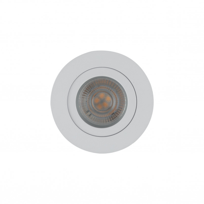 Lampa spot zewnętrzna Aura GU10 7,5cm biała TK Lighting