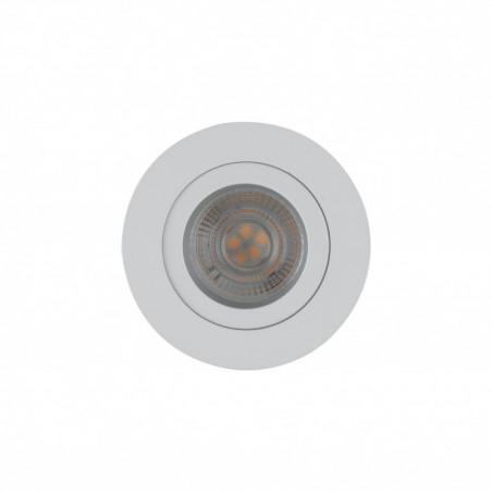 Lampa spot zewnętrzna Aura GU10 7,5cm biała TK Lighting