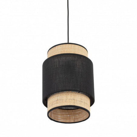 Lampa wisząca Boho New 20cm czarny / rattan TK Lighting