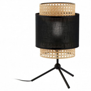 Lampa stołowa Boho New czarny / rattan TK Lighting