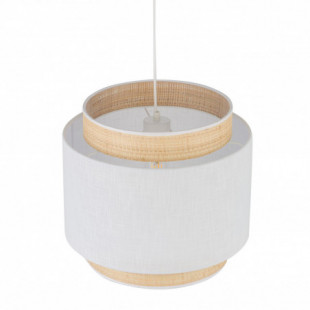 Lampa wisząca Boho New 38cm biały / rattan TK Lighting