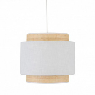 Lampa wisząca Boho New 38cm biały / rattan TK Lighting