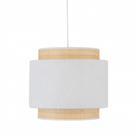 Lampa wisząca Boho New 38cm biały / rattan TK Lighting